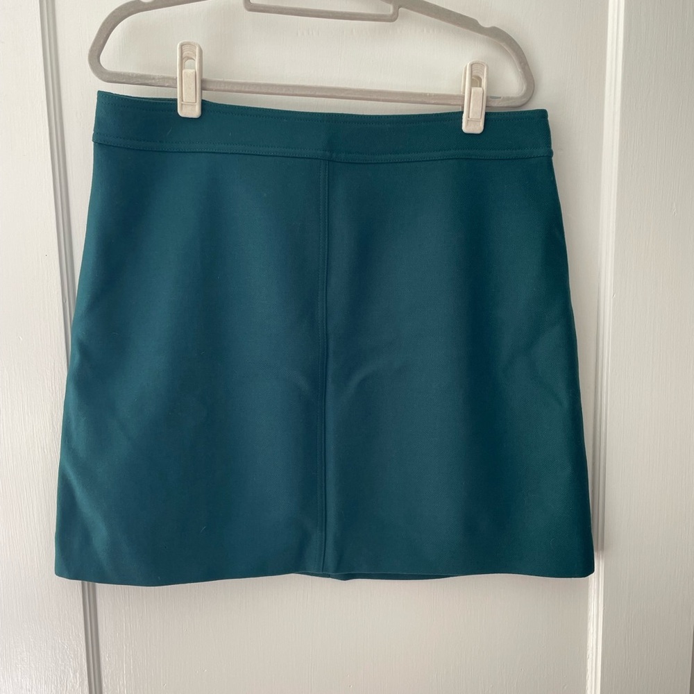 J Crew brand Teal Skirt